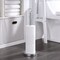 Heavy Weighted Sturdy Spare Toilet Paper Roll Holder Storage Stand